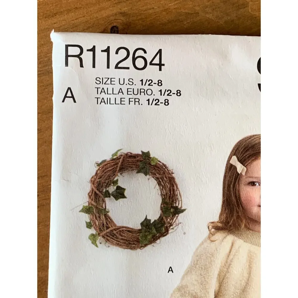 Simplicity Sewing Pattern R11264 Toddler/Child US Sz ½-8 Dress Top Pants